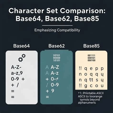 Base64 vs Base62: Encoding Differences