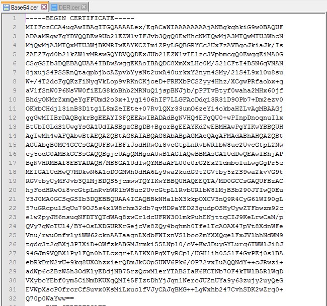 Base64 vs DER Certificate: Differences Guide