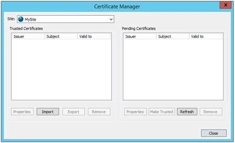Windows Certificate Manager export wizard showing DER and Base-64 encoding options